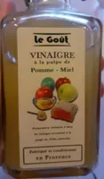 Vinaigre à la pulpe de pomme miel