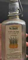Vinaigre à la pulpe d'ananas
