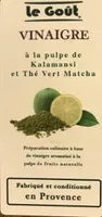 Vinaigre à la pulpe de Kalamansi et Thé vert