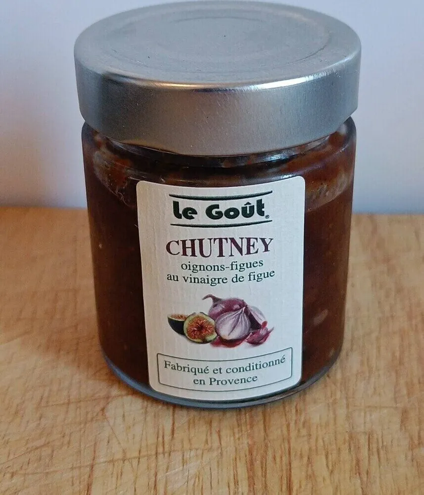 Chutney oignons-figues au vinaigre de figues