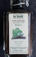 Vinaigre reglisse