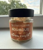 Houmous au citron confis