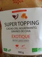 Super topping cacao cru, aguaymanto, graines de chia