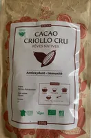 FÈVES DE CACAO CRIOLLO CRU