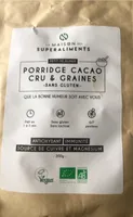 Porridge cacao cru & graines