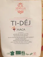 Ti Déj Maca Bio - 350 G - Sol Semilla