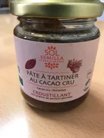 Pâte à tartiner au cacao cru