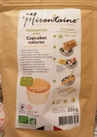 Préparation pour cupcakes natures  subtilement vanillés