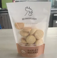 Sablés beurre nature