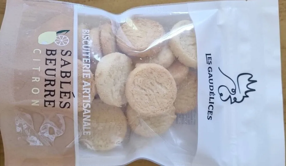 Sablé beurre citron