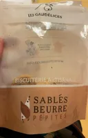 Sables beurre pepites