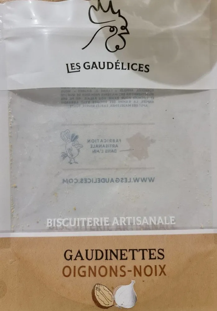 Gaudinettes oignons-noix