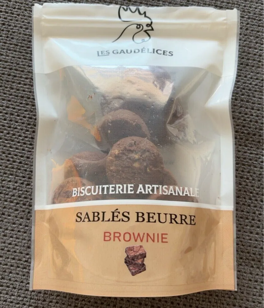 Sablés beurre Brownie