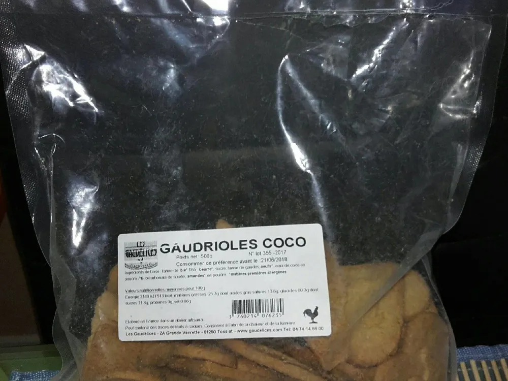 Gaudrioles coco