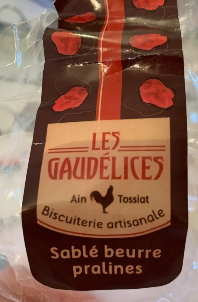 Sablé beurre pralines