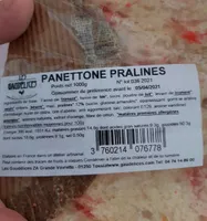 Panetton aux pralines