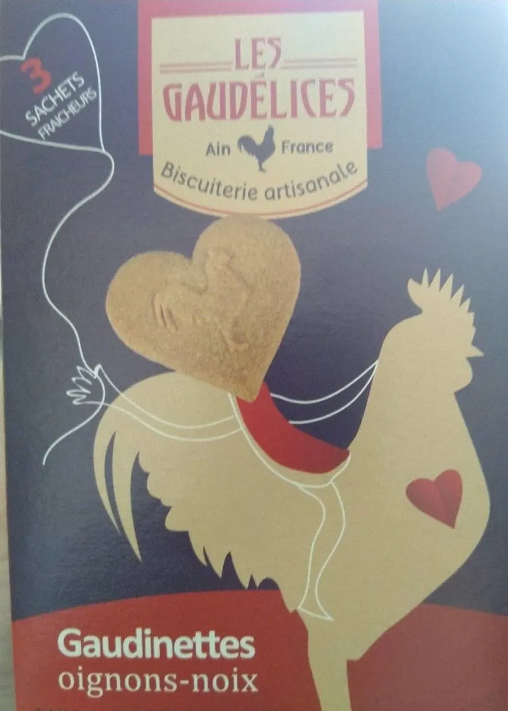 Gaudinettes oignons-noix