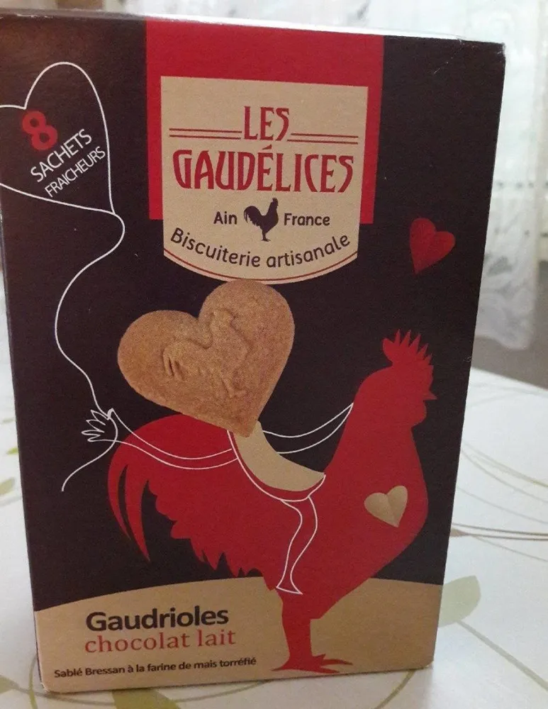 Gaudrioles chocolat au lait