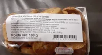 Sablés éclats de caramel