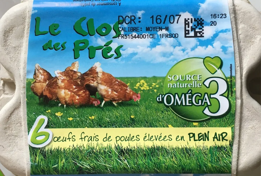 Oeufs frais