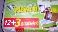 L'oeuf plein air de champagne ardenne