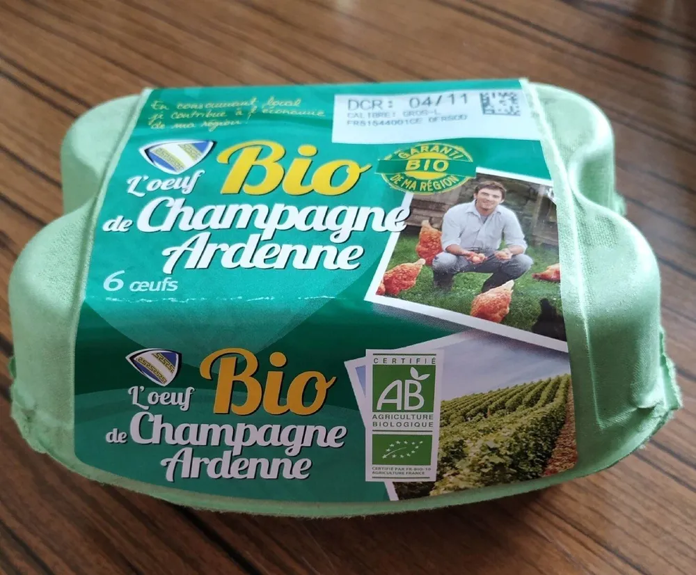L'Œuf Bio de Champagne Ardenne