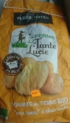 Pommes de terre bio « non lavées » à chair tendre