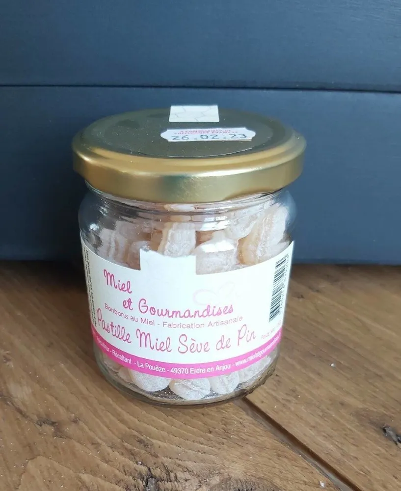 Pastille miel sève de pin