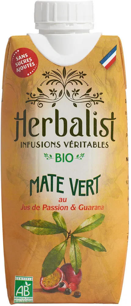 Maté Vert au Jus de Passion & Guarana