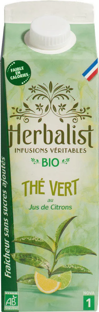 Herbalist Bio Thé vert Citrons