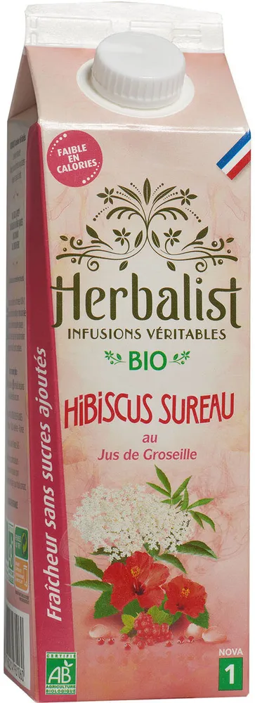 Hibiscus Sureau au Jus de Groseille