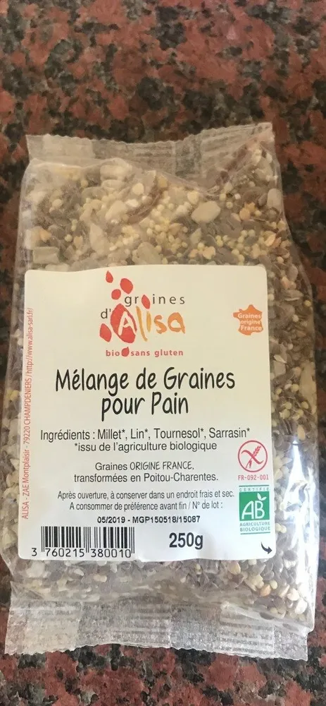 Melange de Graines pour Pain