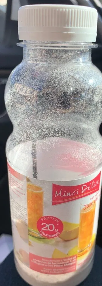 Jus pêche mangue