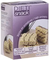 Dietisnack gaufrette arôme beurre de cacahuètes