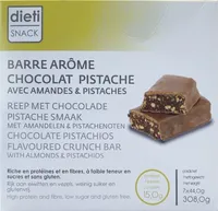 Barre arome Chocolat Pistache