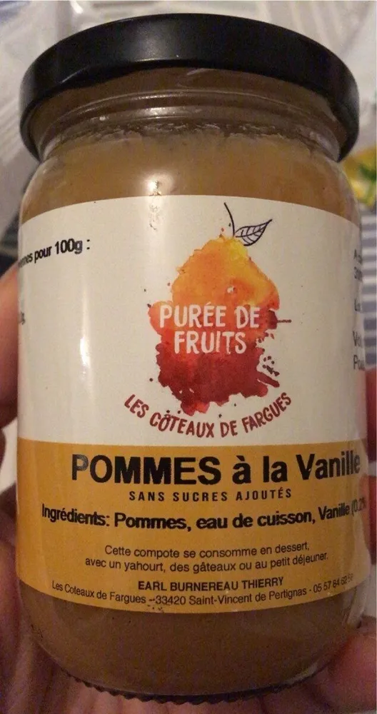 Pommes à la Vanille