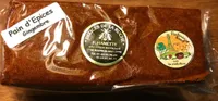 Pain d'epices pur miel gingembre 6%