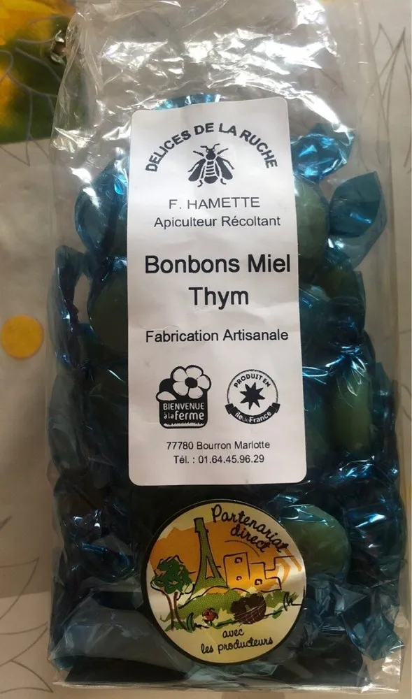 Bonbons miel thym
