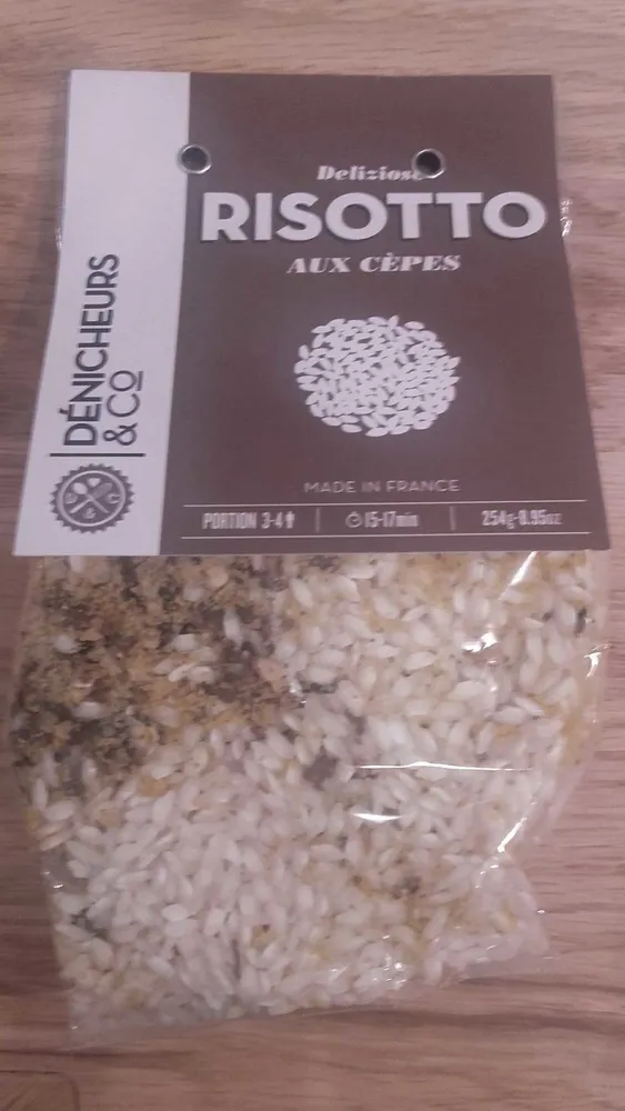 Préparation Pour Risotto Aux Cèpes