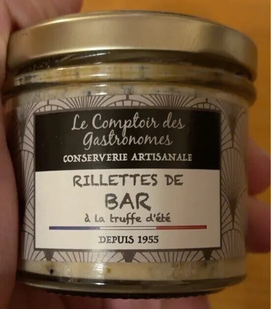 Rillettes de bar à la truffe d’été