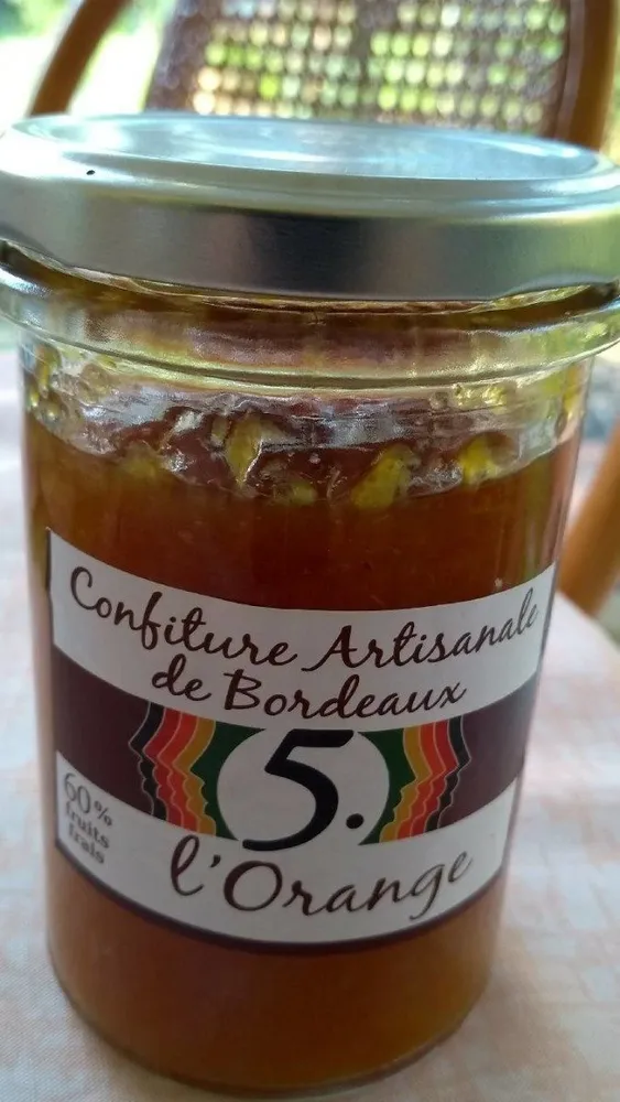 Confiture artisanale d'orange