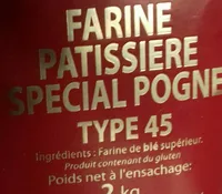 Farine pâtissière spécial pogne type 45