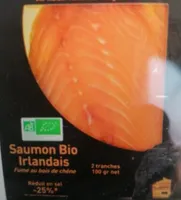 Saumon bio irlandais fumé