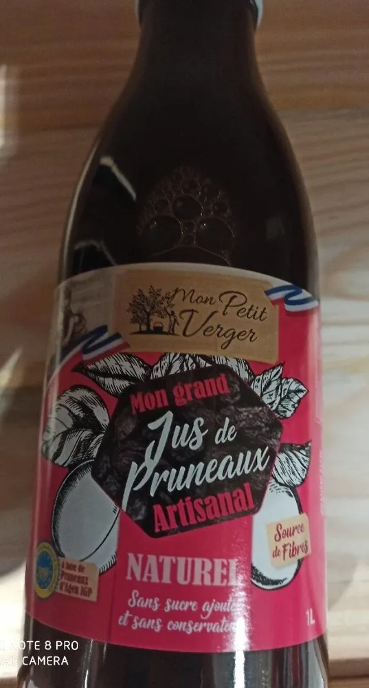 Jus de pruneaux artisanal