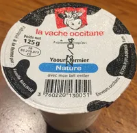 Yaourt fermier nature