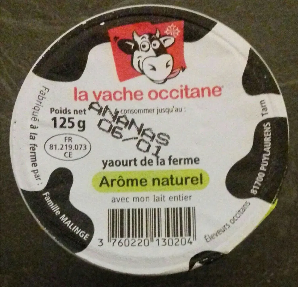 Yaourt de la ferme