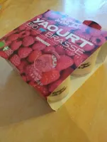 Yaourt bio brassé à la framboise