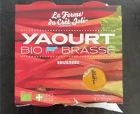 Yaourt bio brassé