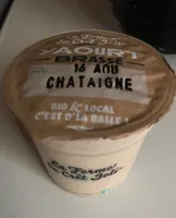 Yaourt Bio Brassé à la chataigne