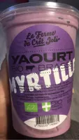 Yaourt bio brassé